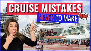 10 Embarrassing CRUISE MISTAKES I