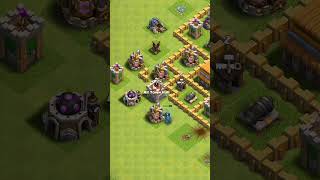 Town hall 5 vs max pekka in #clashofclans