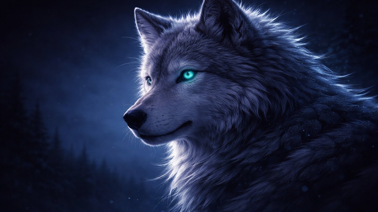 Ice Wolf ❄️ Nordic Night LoFi  Study & Chill Beats  10 Hours