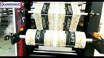 Introducing the Four-Color Non-Woven Flexo Printing Machine | Kamtronics Technology