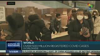 Covid cases in the world surpass 500 million
