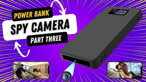 How to Change the Time & Date on the Hidden Camera Power Bank