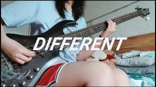 【Different】by BAND-MAID — bass cover with tabs