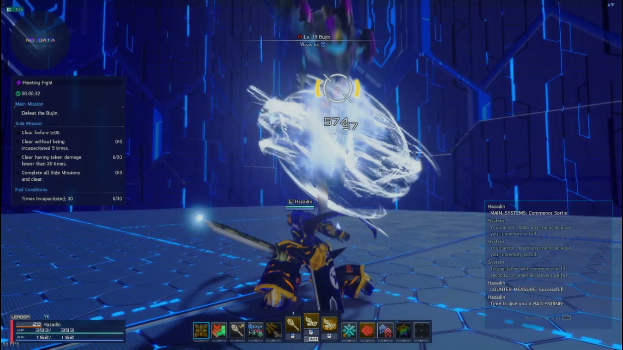 [PSO2: NGS] Bujin - Fleeting Flight (Wand/Talis) Te/Fo 