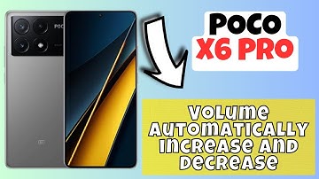 Volume automatically increase and decrease problems POCO X6 Pro || How to fix volume issues