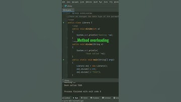method overloading in java