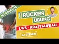 Rücken Übung für LWS-Kräftigung | Mehr Haltung &amp; Rückenkraft im Alltag | mit Anleitung [#80]