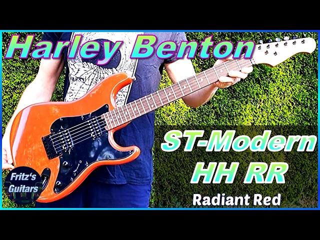 Harley Benton ST modern ダンカンピックアップその他改 Harley Benton ST-Modern HH Deluxe RR 2026 - Isola Humbucker THE