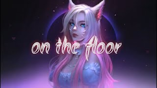 On the floor - Blueberry, Muffin, Dayana cover [lyrics]] Resimi