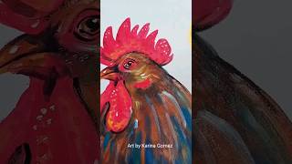 A quick Rooster painting with Gouache #gouache #arte #art #artsupplies #rooster #wip #birds #paper Wealth
