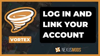 Logging in and linking your Account in Vortex 1.6