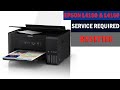 Epson Service Required  L4150 L4160 / Mr. Block Fix Epson Adjprog Clear Service Required