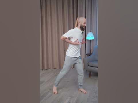 Упражнение для осанки с палкой - YouTube