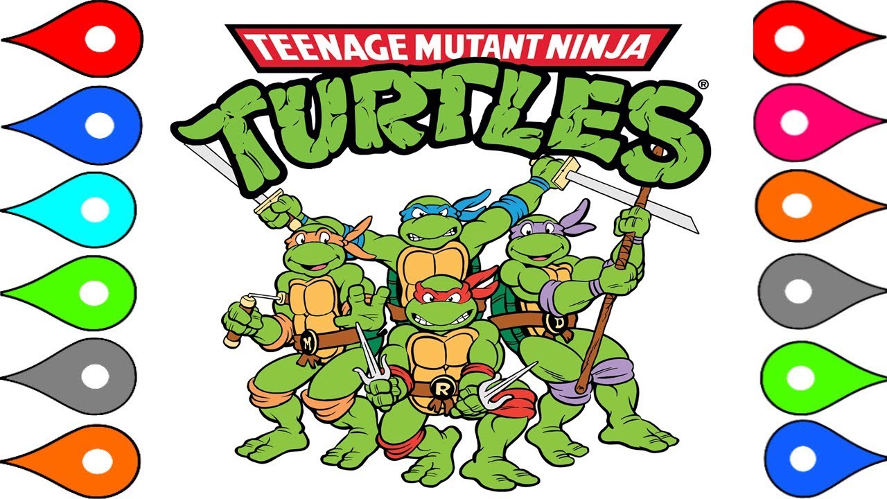 Teenage Mutant Ninja Turtle Colors 2