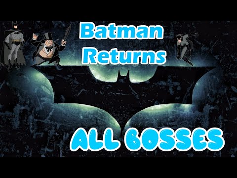 Видео: Batman Returns все боссы (Batman Returns all bosses) Денди, Dandy, NES, Famicom