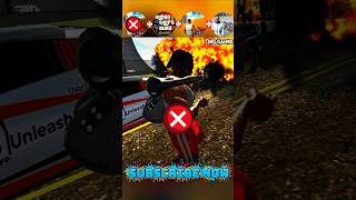 Powerful Rocket Launcher vs 100 Cars! 😲 Unexpected Ending #gaming #indianbikedriving3d #crazy