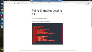 Creating S3 Bucket and S3 Bucket Policy using AWS Cloud Formation