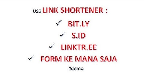 Apps Script - WebApp | URL Shortener (bit.ly, s.id, linktr.ee, and google apps script)