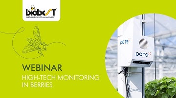 Webinar - Benefits of high-tech monitoring in berries by Biobest