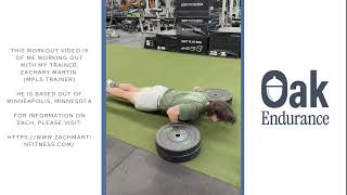 Deficit Plyo Push Ups - ZMF Series | Oak Endurance