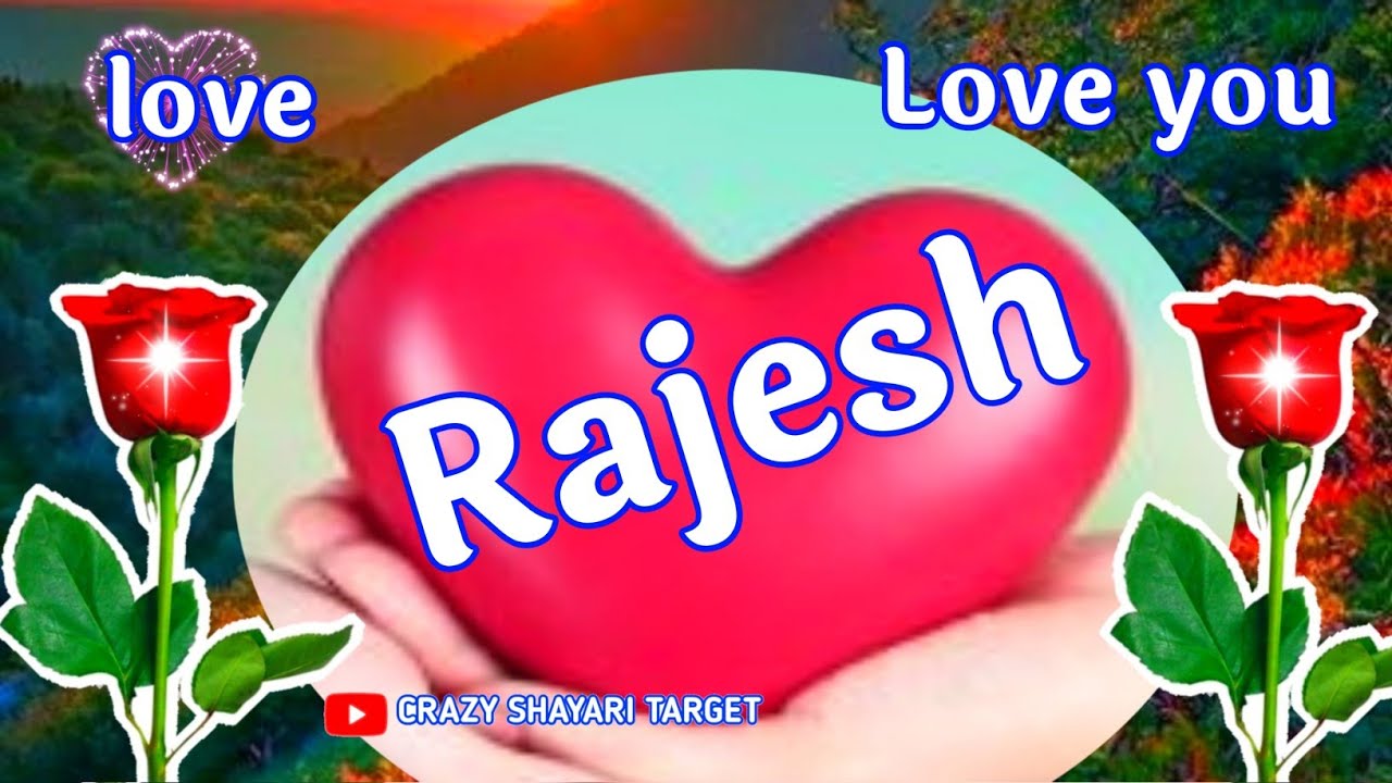 Rajesh name status, shayari - YouTube