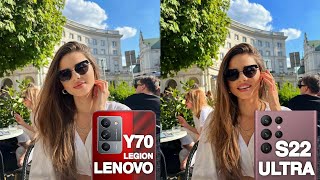 Lenovo Legion Y70 VS Samsung Galaxy S22 ULTRA Camera Test Comparison