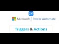 Triggers And Actions