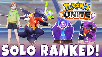 All My Pokemon Unite Ranked Matches! Reaching Veteran Class 3 in Solo Lobby Queue