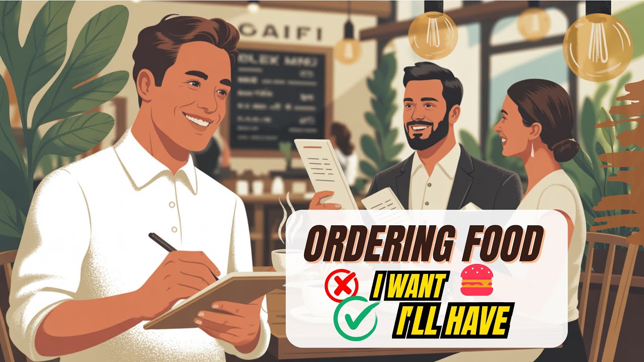 You're Ordering Food WRONG in English (Say THIS Instead!)