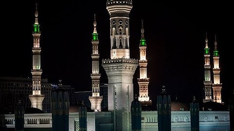 أذان رائع جميل من الروضة الشريفة لصلاة العشاء بصوت الشيخ عبد المجيد السريحي
