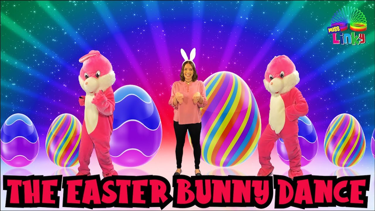 The Easter Bunny Dance for Kids  Easter Song for Children  Song with moves