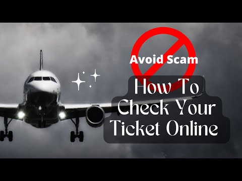 Here's How to Confirm Your Flight Ticket Online