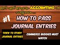 How to pass journal entries  basic accountancy  vagea learning