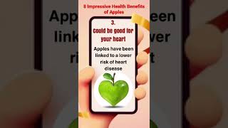 8 Impressive Health Benefits of Apples | #healthtech