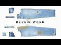 How To Recycle Your Jeans (2/3) "Repair Work"  / Mutsu