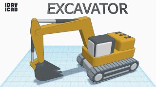 [1DAY_1CAD] EXCAVATOR (Tinkercad : Know-how / Style / Education)