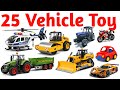 Vehicle Toy Names | 25 खिलौनों के वाहन के नाम | Toy Car, Toy Bus, Toy Truck | Easy Learning part-6