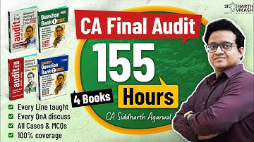CA Final Audit Big Announcement! 📢 | CA Siddharth Agarwal