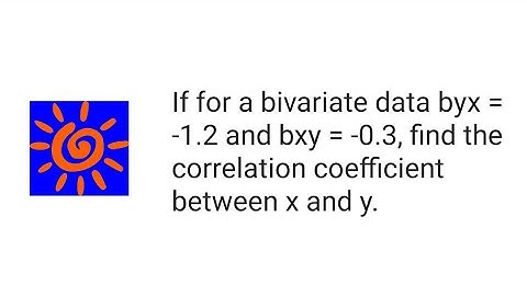 Regression Analysis - Linear Regression - NCERT, ISC, ICSE, CBSE, CA, GCSE, IGCSE, IB - Example #2