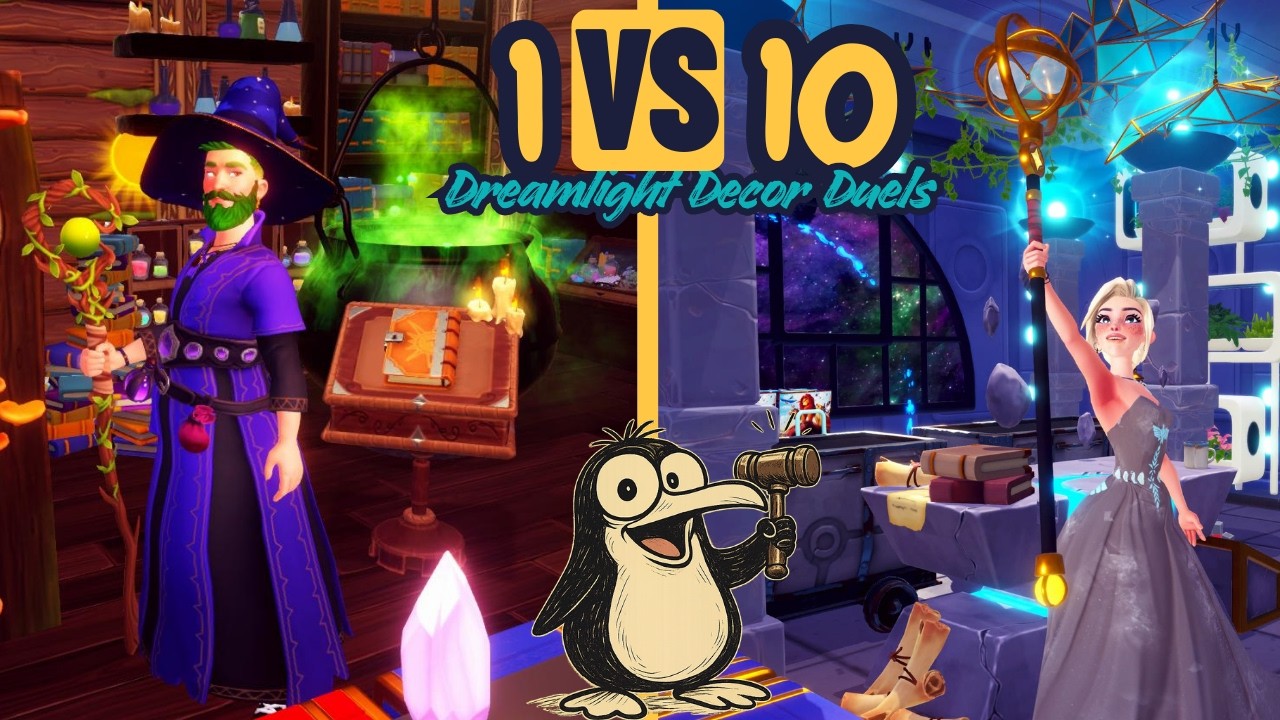 1 Storage Room vs 10 in Dreamlight Valley  - Dreamlight Decor Duels