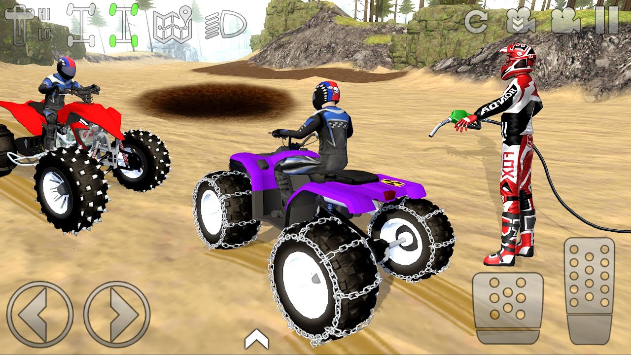 Motor Dirt Quad Bikes Extreme OffRoad 2 Offroad Outlaws Bike Game