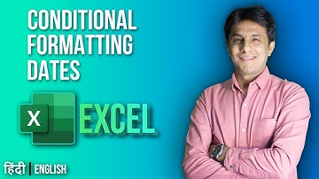6.3 Conditional Formatting (Dates) in Excel | Advanced Excel in Hindi | By Pavan Lalwani
