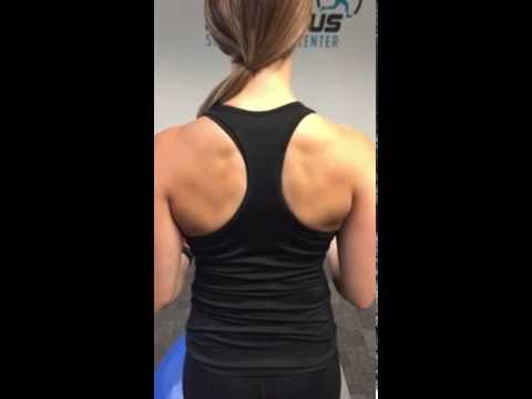 Shoulder Blade Squeezes for Lower Trapezius Activation