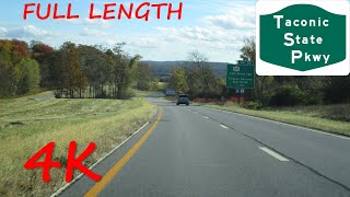 ⁴ᴷ Taconic State Parkway southbound [4K VIDEO] Exits On Taconic State Parkway