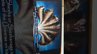 Adishesha is Anantha and symbol of infinity meaning discussed