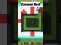 Georgia flag pixel art in minecraft shorts minecraft creepy444 viral trend georgia