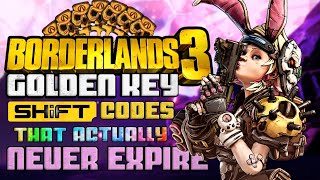 GOLDEN KEY ((SHiFT Codes)) for BORDERLANDS 3 that NEVER EXPIRE!!!!!! ((2021 - Revisited))