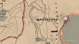 A camp glitch allowed the player to mount the gang's horses (The count, Bo) Red Dead Redemption 2