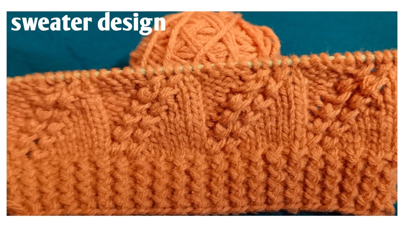 ONE COLOUR WOOLEN SWEATER DESIGN 2025 // Simple sweater stitching ...