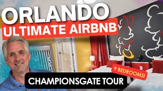 Inside The Ultimate Orlando Airbnb: 9‑Bed ChampionsGate Golf Home Tour!